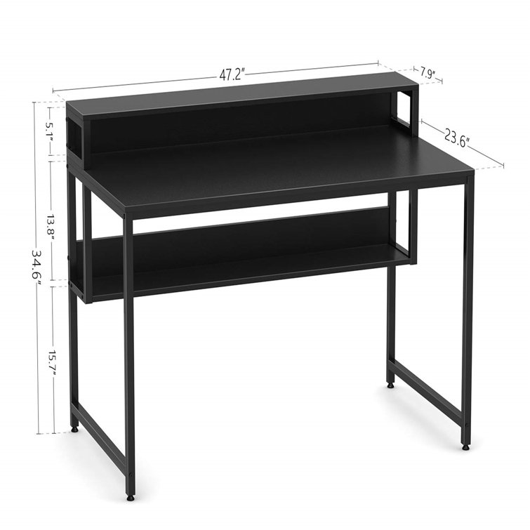 Williston 60Cm W Rectangular Computer desk Wayfair.co.uk